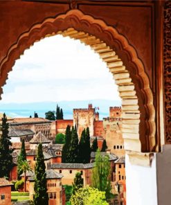 Alhambra Andalusia Paint By Numbers