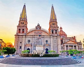 Guadalagara Basilique Paint By Numbers