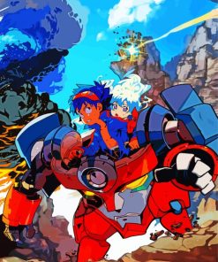 Gurren Lagann Paint By Numbers