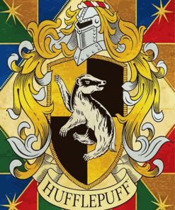 Harry Potter Hufflerpuff Paint By Numbers