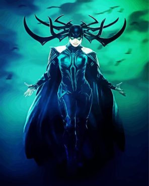 Hela Death Goddess Paint By Numbers