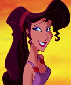 Megara Character Paint By Numbers