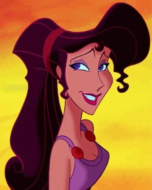 Megara Character Paint By Numbers