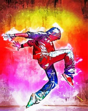 Colored Dancer Paint By Numbers