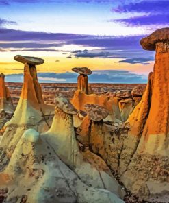 Hoodoos Paint By Numbers