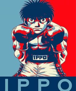 Illustration Ippo Paint By Numbers