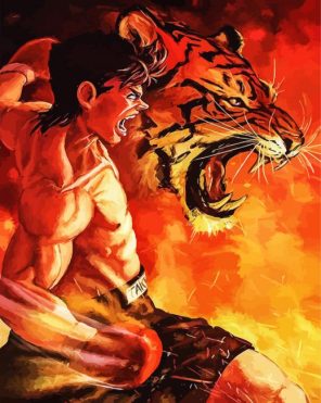 The Boxer Manga Anime Paint By Numbers