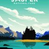 National Park Poster Paint By Numbers