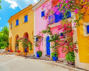 Bougainvillea Bloossoms Paint By Numbers