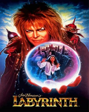 Labyrinith Poster - Paint By Numbers