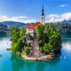 Bled Castle -Paint By Numbers