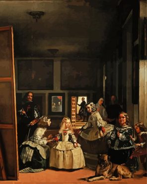 Las Meninas Paint By Numbers