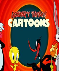 Looney Tunes Cartoon Paint By Numbers