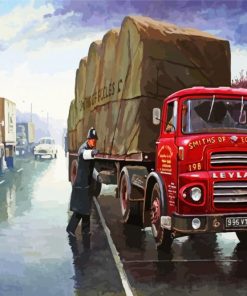 Big Lorry Paint By Numbers