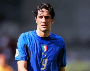 Luca Toni Player Paint By Numbers