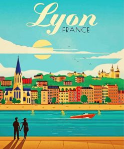 Lyon City Paint By Numbers