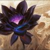 Purple Lotus Paint By Numbers