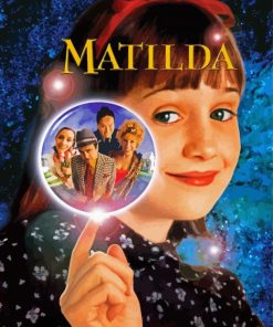 Matilda Poster Paint By Numbers