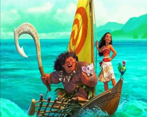 Moana Film Paint By Numbers