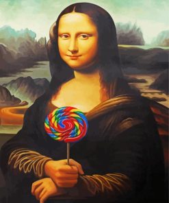 The Famous Mona Lisa Paint By Numbers