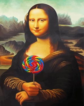 The Famous Mona Lisa Paint By Numbers