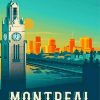 Montreal Poster Paint By Numbers