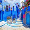 Chefchaouen City Paint By Numbers