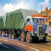 Old Lorry Paint By Numbers