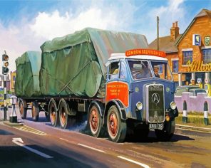 Old Lorry Paint By Numbers