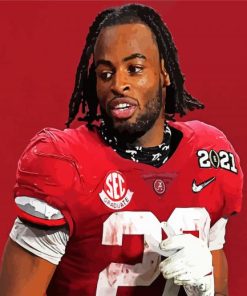 Najee Harris Paint By Numbers