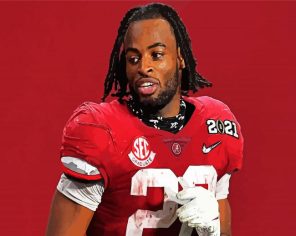 Najee Harris Paint By Numbers