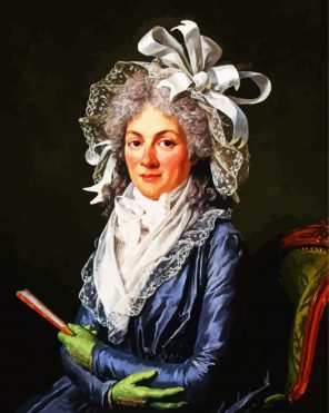 Madame Of Genlis Paint By Numbers