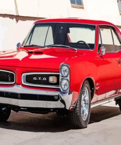 Red Gto Car Paint By Numbers