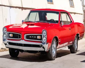 Red Gto Car Paint By Numbers