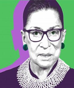 Joan Ruth Bader Ginsburg Paint By Numbers