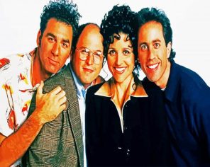 Seinfeld Cast Paint By Numbers