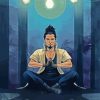 Shikamaru Meditating Paint By Numbers