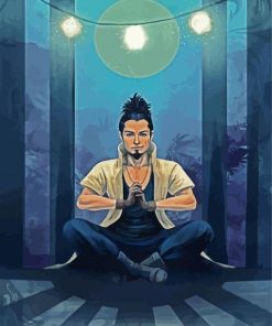 Shikamaru Meditating Paint By Numbers