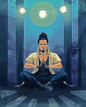 Shikamaru Meditating Paint By Numbers