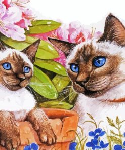 Cute Kittens Paint By Numbers