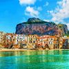 Cefalu Beach Paint By Numbers