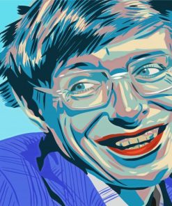 Stephen Hawking Paint By Numbers