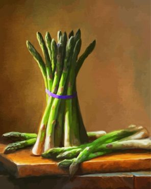 Aesthetic Asparagus Paint By Numbers