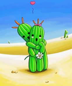 Cactus Lovers Paint By Numbers