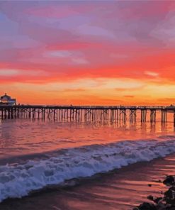 Malibu Beach Paint By Numbers