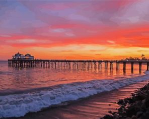 Malibu Beach Paint By Numbers