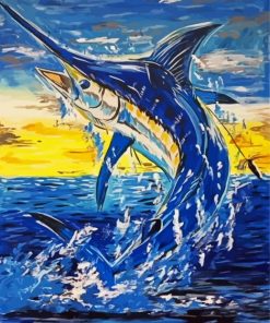 Swordfish Paint By Numbers