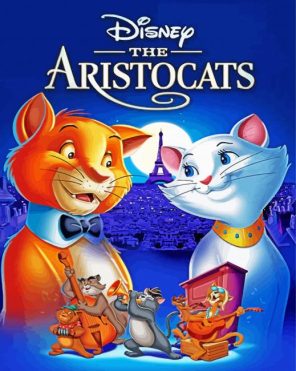 the Aristocats Poster Paint By Numbers