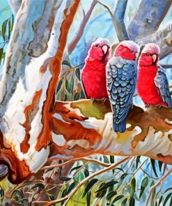 The Galah Cockatoo Paint By Numbers