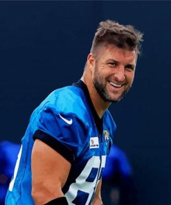 Tim Tebow Player Paint By Numbers